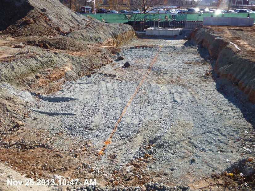 Excavation for Column Footings E-3 and E-4